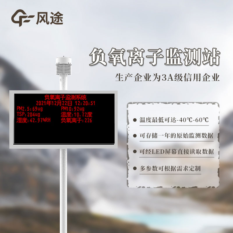 負(fù)氧離子檢測站價格是多少？